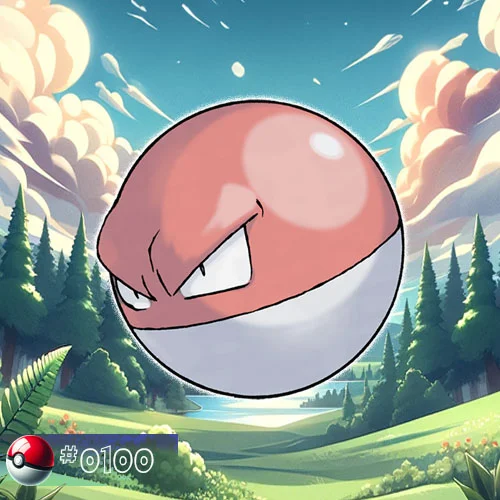 Voltorb Pokémon disguised as a forest berry