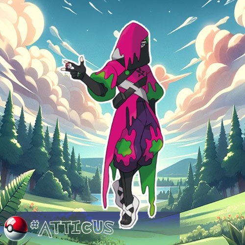 Pokémon Trainers 34 Atticus - boss of Team Star's Poison crew, and Poison-type Pokémon Trainer.