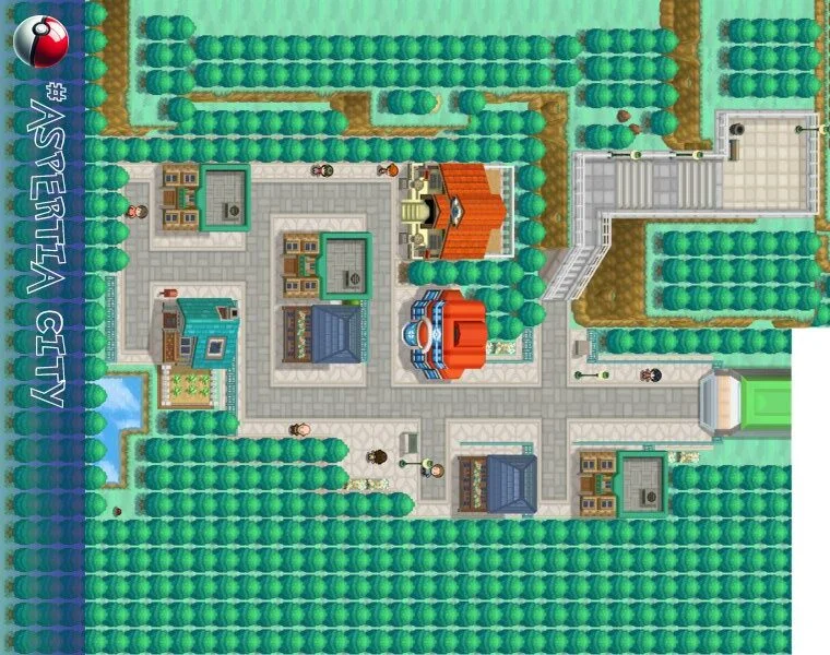 Aspertia City -a vibrant center located in the southwestern part of the Unova region.