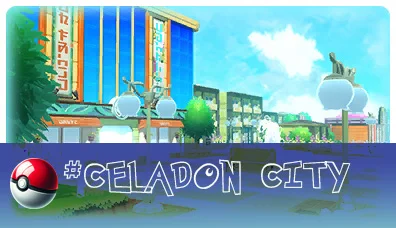 Kanto region 8 Celadon City is a bustling metropolis located in the central part of the Kanto region.