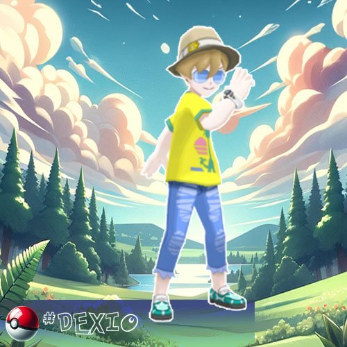 Psychic type 11 Dexio - one of Professor Sycamore's assistants and Psychic-type Pokémon Trainer.