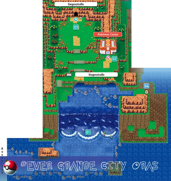 Ever Grande City final destination for Trainers in the Hoenn region.