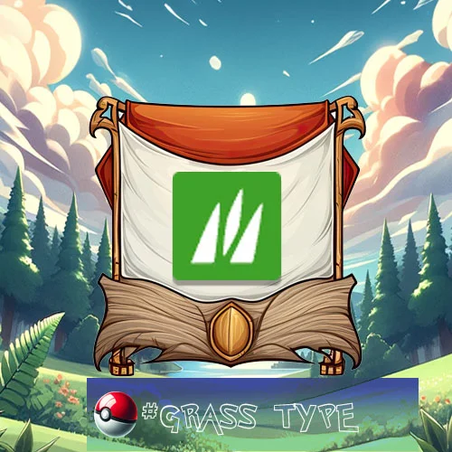 Grass type Pokémon icon