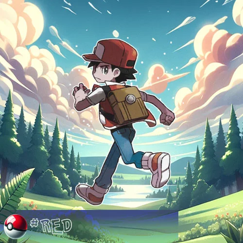 Red - a player character from the Generation I Pokémon games.