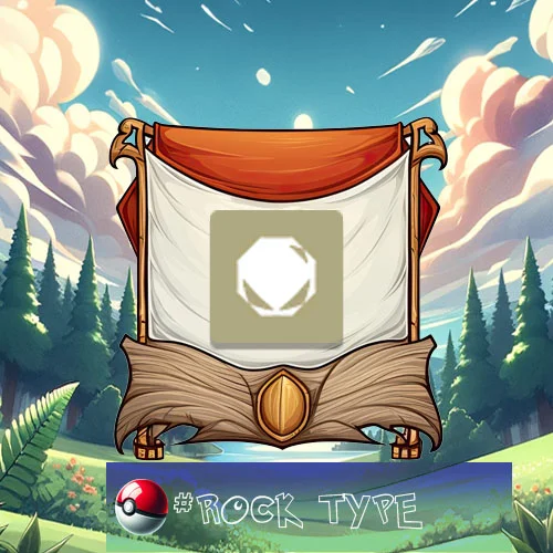 Rock type 1 Rock type Pokémon icon