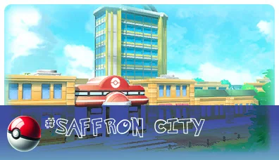 Kanto region 10 Saffron City is a bustling metropolis located in the heart of the Kanto region in the Pokémon world.