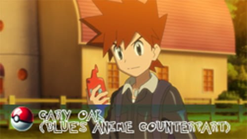 Blue (game) 2 Gary Oak (Blue's anime counterpart).