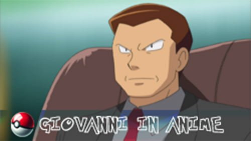 Giovanni 2 Giovanni in Pokémon anime.