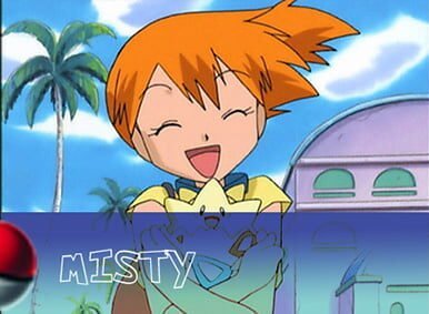 Misty (anime) 4 Misty with her Togepi.