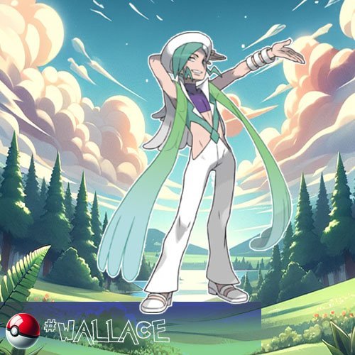 Water type 6 Wallace - Water-type Pokémon Trainer.