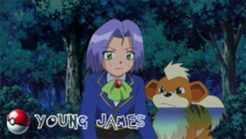 James 2 Young James with his Growlithe.