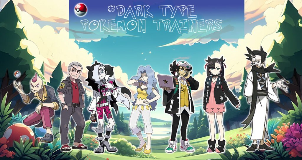 Dark type 4 All Dark type Pokémon Trainers.