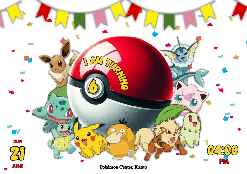 Pokémon themed birthday party 12 Pokemon themed birthday party