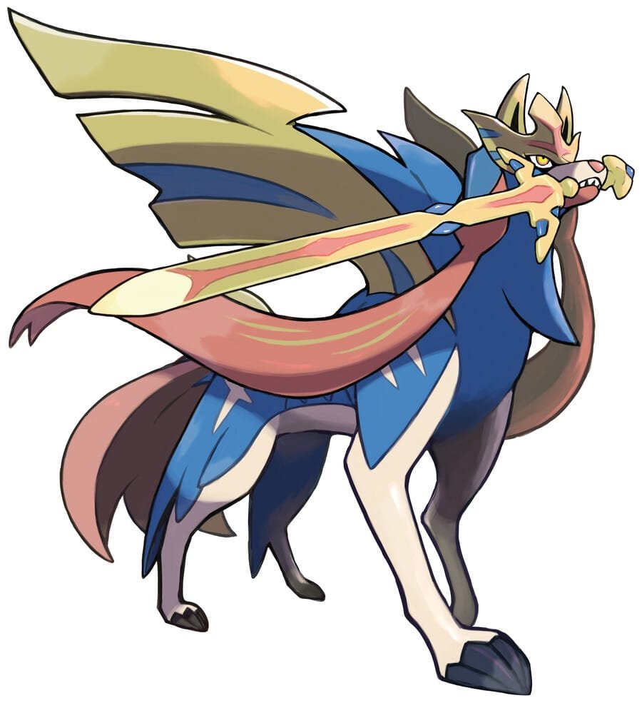 Crowned Zacian and Crowned Zamazenta 6 zacian